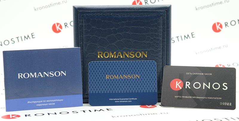 Romanson Romanson TL0B10FLW(WN) , наручные женские часы фото под углом